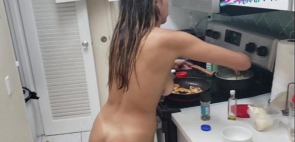  Husband Fuck His Wife While Cooking